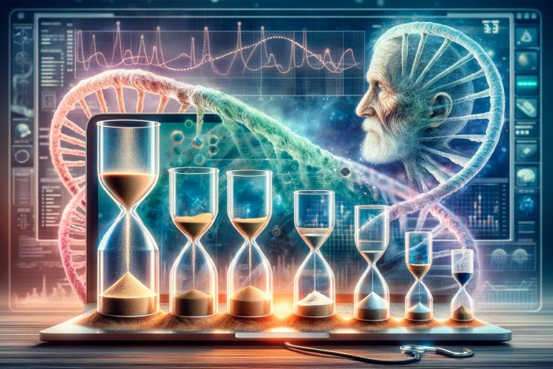 Aging Genetic Evolution Art Concept - Why Do We Age? The Surprising Evolutionary Advantage Revealed