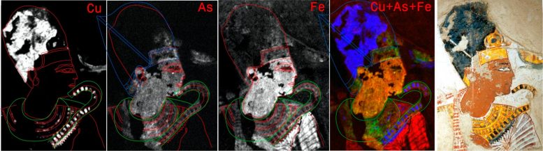 MA-XRF Study of the Painting of Ramesses II - Uncovering The Past: Innovative Chemical Imaging Reveals Hidden Layers Of Egyptian Paintings