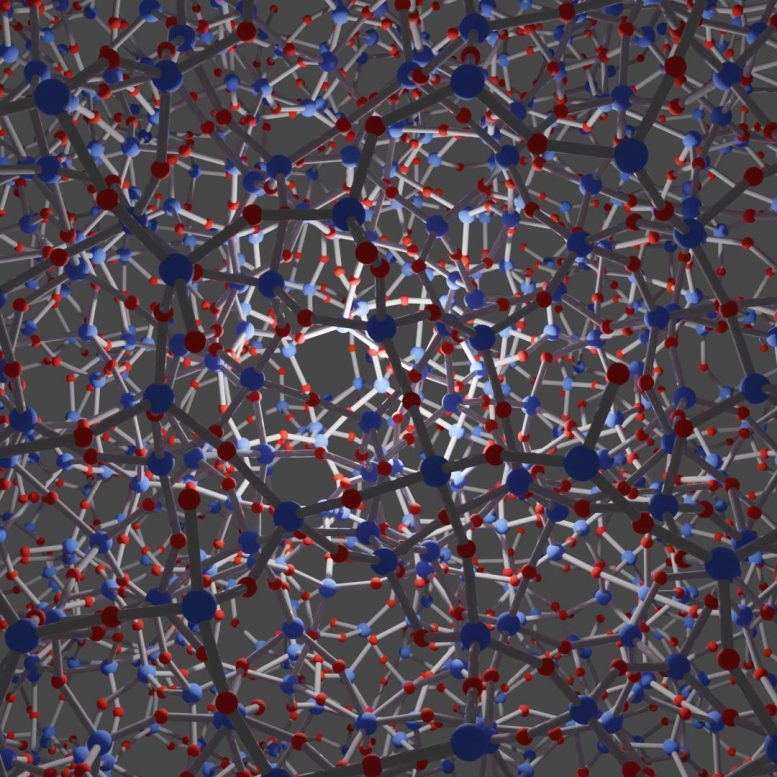 Structural Regularity Hidden in Silica Glass - Unmasking The Mystery Of Glass: Scientists Uncover Hidden Atomic Structure Secrets