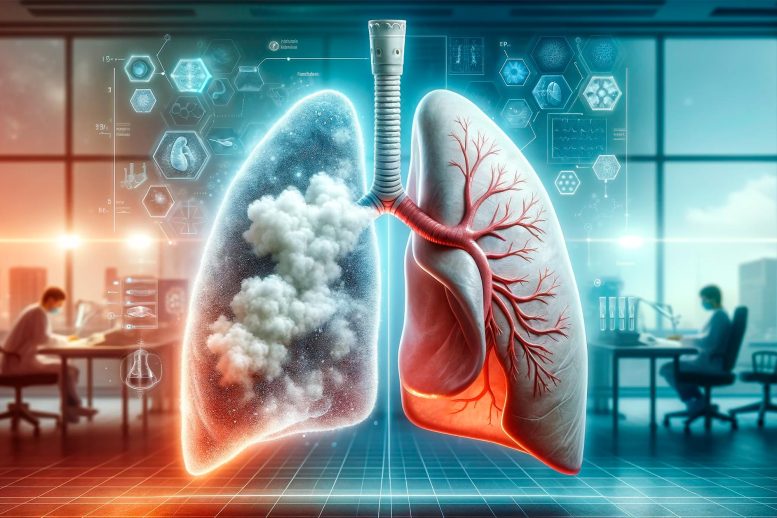 Lungs Asthma Treatment Concept - Goodbye Inhaled Steroids: Major Breakthrough For Severe Asthma Treatment