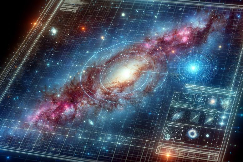 Galaxy Map Concept - “Cosmic Anomaly” – Scientists Solve Decades-Old Supergalactic Mystery