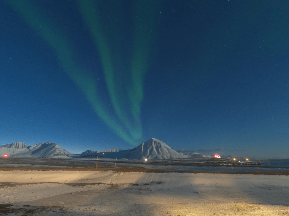 A photograph of an aurora at Ny-Ålesund, Norway, November 2018. Image Credit: Ahmed Ghalib, VISIONS-2 payload team. - The Sun Just Blasted Its Strongest Flare In 6 Years. Get Ready For Auroras