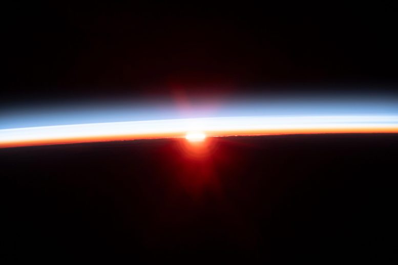 Sunrise From International Space Station September 2023 - Dawn Breaks Over Earth: A Spectacular Sunrise Seen From The Space Station