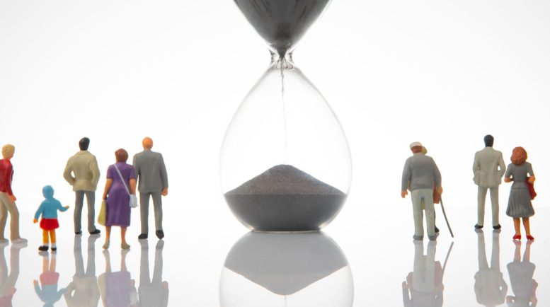 Hourglass Lifespan Concept - A Troubling Trend: Life Expectancy Gender Gap Continues To Widen