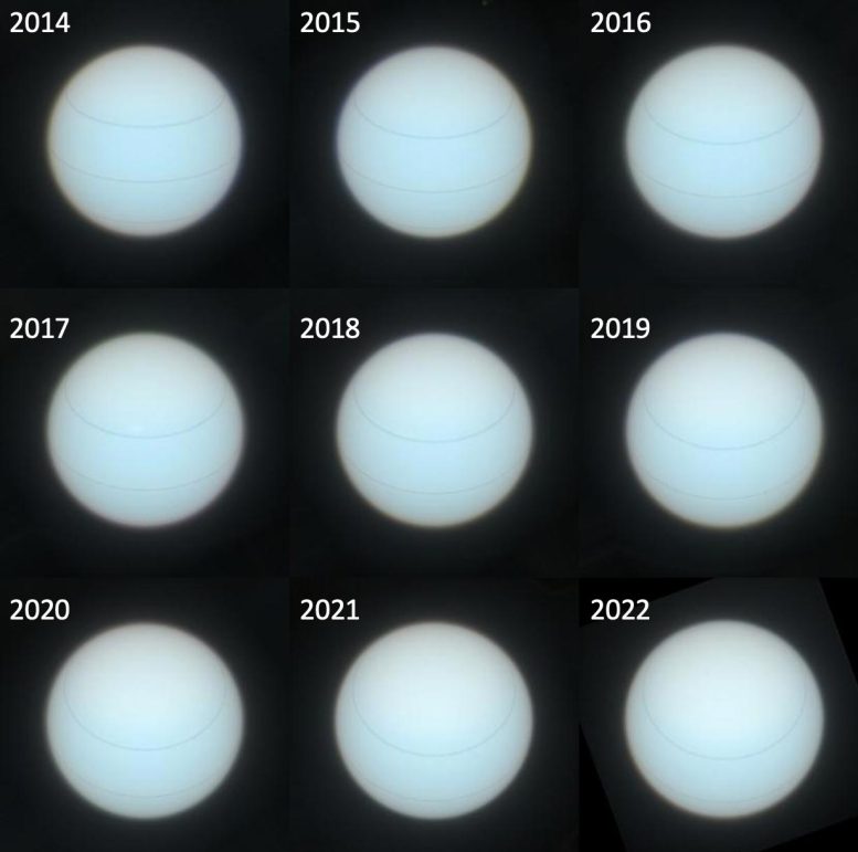 Uranus Color Variations - Astronomical Illusions: New Images Reveal What Neptune And Uranus Really Look Like