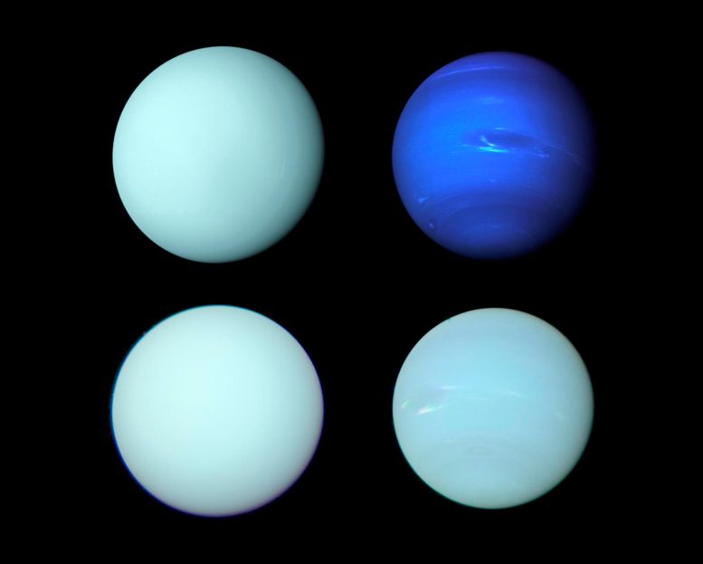 Neptune and Uranus True Colors - Astronomical Illusions: New Images Reveal What Neptune And Uranus Really Look Like
