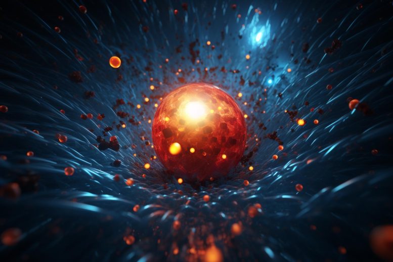Dark Matter Photon Particle Physics Concept Art - German Scientists Have Solved A Long-Standing Problem Of Condensed Matter Physics