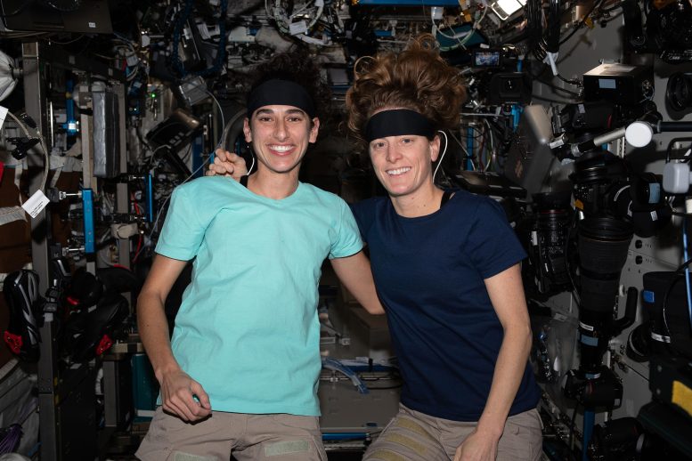Astronauts Wear Headbands Packed With Sensors Monitoring Health - Innovations In Orbit: Cutting-Edge Biology And Fluid Physics Research On The Space Station