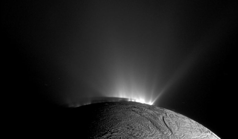 Cassini Enceladus Geyser Basin - Life Beyond Our Solar System: NASA Finds Icy Exoplanets May Have Habitable Oceans And Geysers