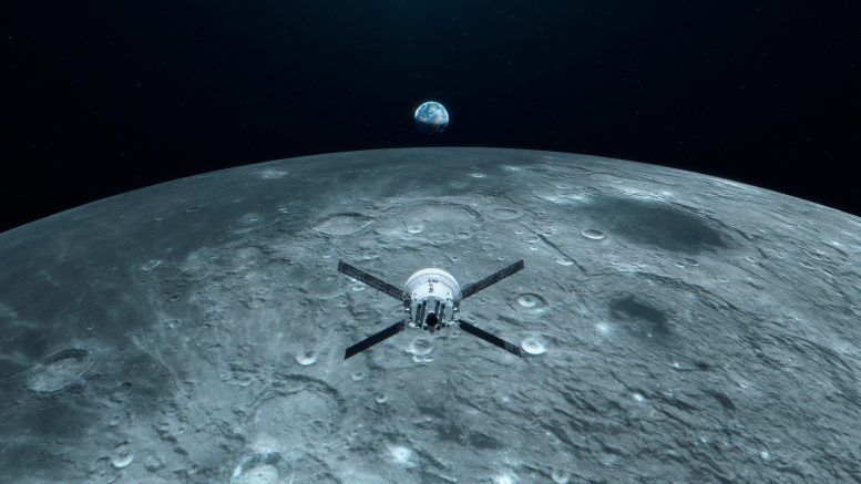 NASA Orion Spacecraft Over Moon Beyond Earth - This Week @NASA: Experimental Supersonic X Plane, Artemis Delays, Webb Discovery In Beta Pictoris System