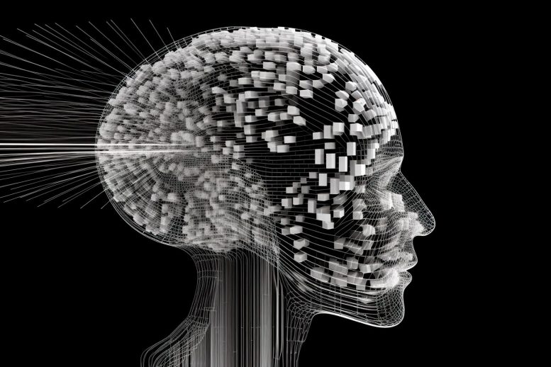 Brain Signals Art Concept - How Can The Human Brain Compete With Artificial Intelligence?