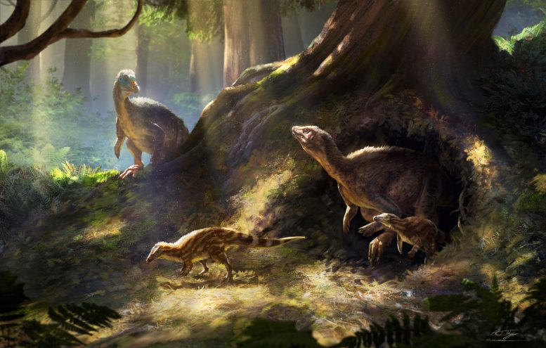 Thescelosaurus Family - A Dinosaur Unlike Any Other: The Surprising Sensory Powers Of A Forgotten Dinosaur
