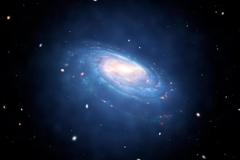 Celestial Spiral Galaxy - Dwarf Galaxies’ Big Secret: New Study Reveals How They Transform Into Ultra-Compact Dwarfs