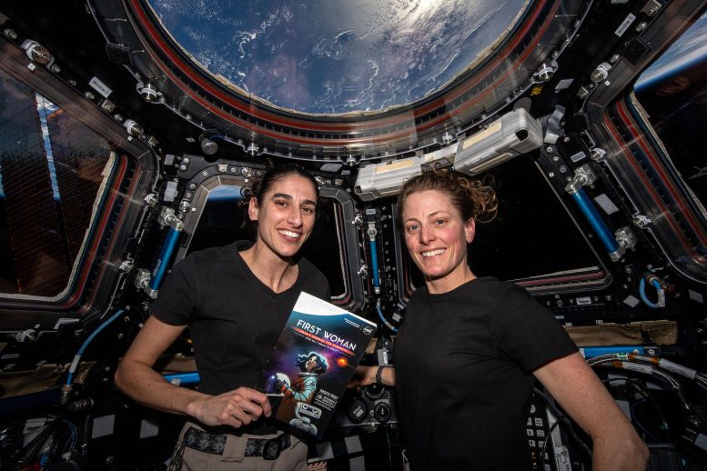 Expedition 70 Flight Engineers Jasmin Moghbeli and Loral O - Microgravity Masters: Expedition 70 And Ax-3 Crews Working Together On Space Station'Hara Cupola