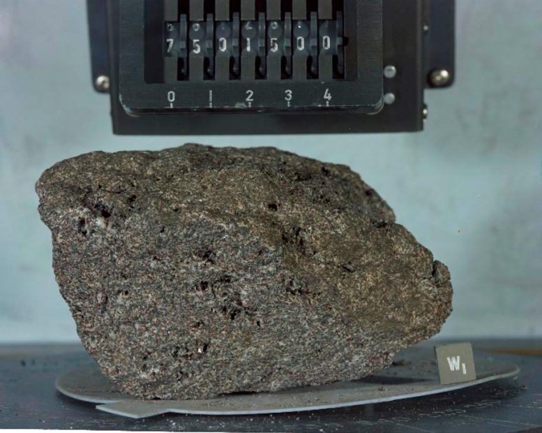 High-Ti Basalt Moon Rock - “Core Reaction” – Moon Rock Formation Discovery Solves Major Puzzle In Lunar Geology