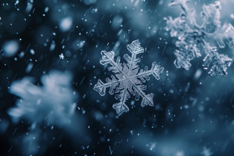 Snowflake Snow - Snowflake Secrets: Scientists Discover That Their Movement Is Astonishingly Predictable