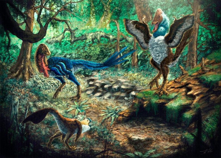 Birdlike Dinosaur Eoneophron infernalis - Newly Discovered “Hell Chicken” Species Shakes Up Dinosaur Extinction Theories