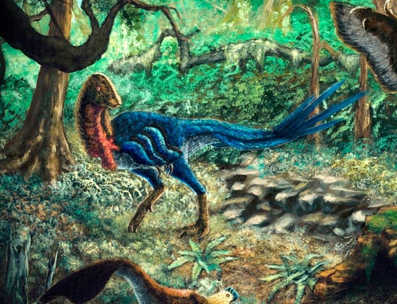 Birdlike dinosaur Eoneophron infernalis Crop - Newly Discovered “Hell Chicken” Species Shakes Up Dinosaur Extinction Theories