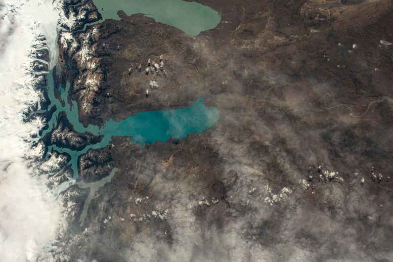 Lakes Argentino and Viedma Feed Into Los Glaciares National Park - Cygnus Cargo Craft Arrives At Space Station As Private Astronauts Prepare For Return To Earth