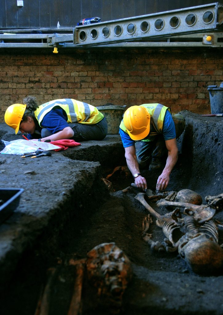 Excavation of the Hospital of St. John the Evangelist - Reconstructing History: “Bone Biographies” Reveal Medieval Life Secrets