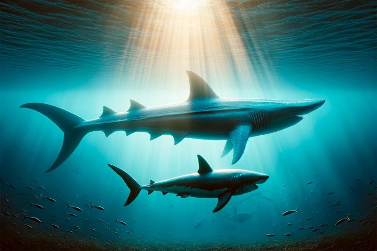 Shark Megalodon Art Concept - From Fiction To Fact: Uncovering The Real Shape Of Megalodon