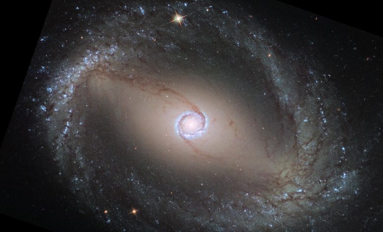 Hubble Spiral Galaxy NGC 1512 - Webb Space Telescope Reveals “Mind-Blowing” Structure In 19 Nearby Spiral Galaxies