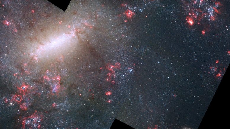 Hubble Spiral Galaxy NGC 5068 - Webb Space Telescope Reveals “Mind-Blowing” Structure In 19 Nearby Spiral Galaxies