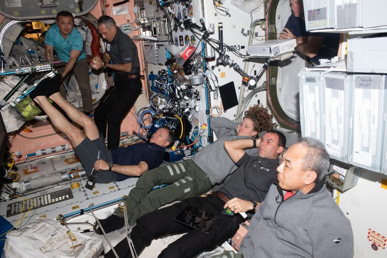 Movie Night Aboard International Space Station - Enhancing Immunity, Advancing Robotics, And Refining Optical Fibers In Space