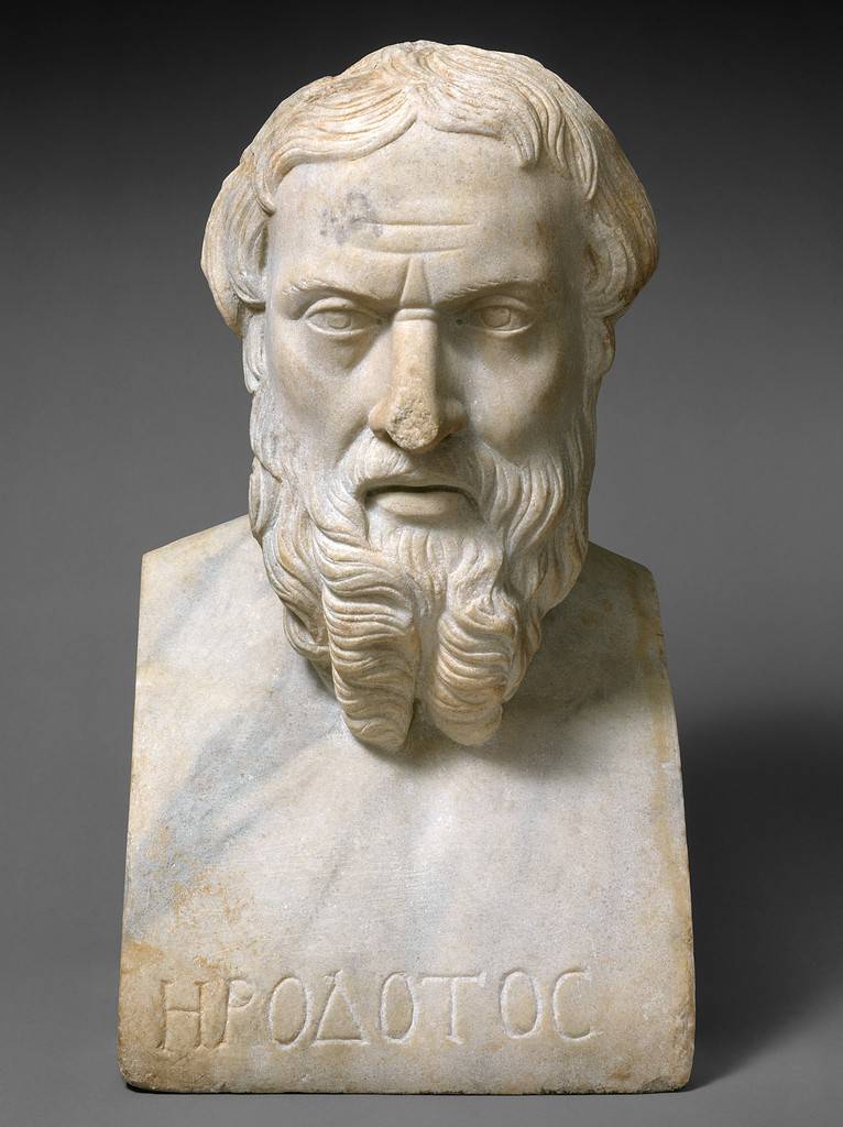 Bust of Herodotus. Credit: Wikimedia Commons. - Ancient Scythians Made Leather Out Of The Skin Of Their Enemies, Confirming Herodotus’ Incredible Accounts