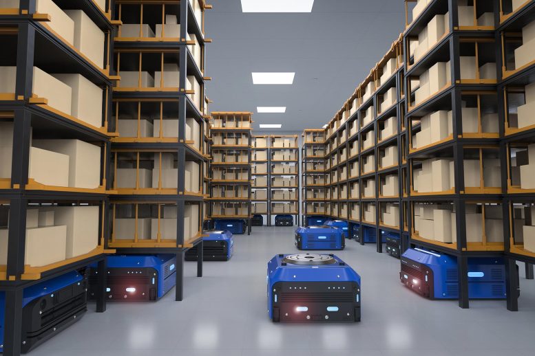 Warehouse Robot Workers - MIT AI Transforms Warehouses Into High-Efficiency Hubs