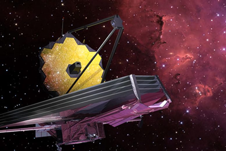 Webb Telescope in Space - How Planets Form: Galactic Winds Of Change Captured By Webb Space Telescope