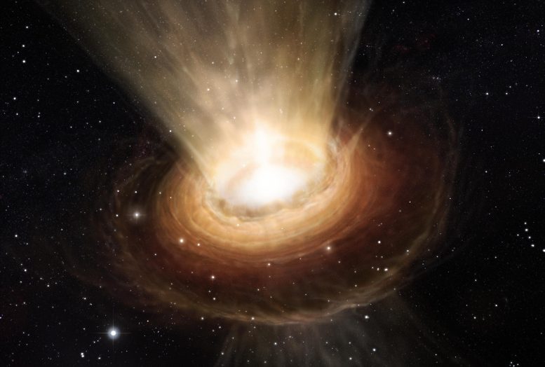 Supermassive Black Hole in NGC 3783 - How Planets Form: Galactic Winds Of Change Captured By Webb Space Telescope
