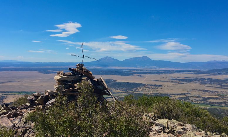 Spanish Peaks From a Distance - What Made Denver, The Mile High City, A Mile High? Geologists Uncover Hidden History