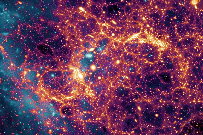 Astrophysics Universe Simulation Concept Art - AI Unlocks The Secrets Of Dark Energy In Groundbreaking Study