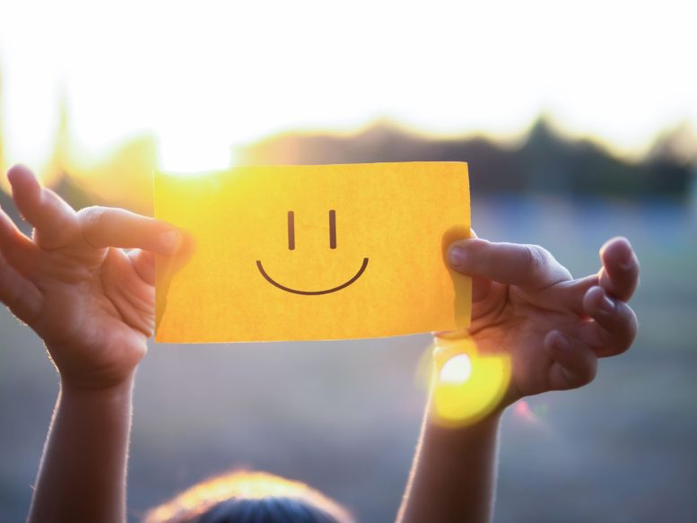 Happy Smiley Face Paper - New Research Reveals That Happiness Can Be Learned