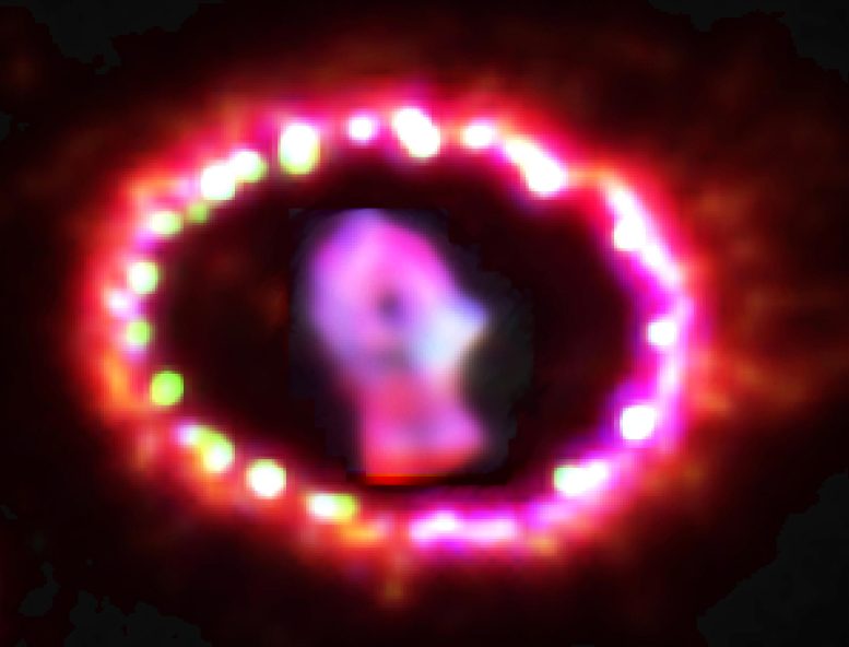 Hubble Supernova 1987A Debris Disk - Unpacking A Cosmic “String Of Pearls” – Crow Instability Solves A Supernova Puzzle