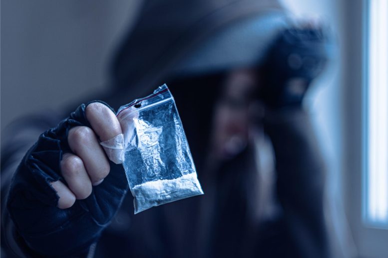 Woman Drug Addict - More Than 1/3 Of Illicit Drugs Sold On The Dark Web Contain Unexpected Substances, According To New Study