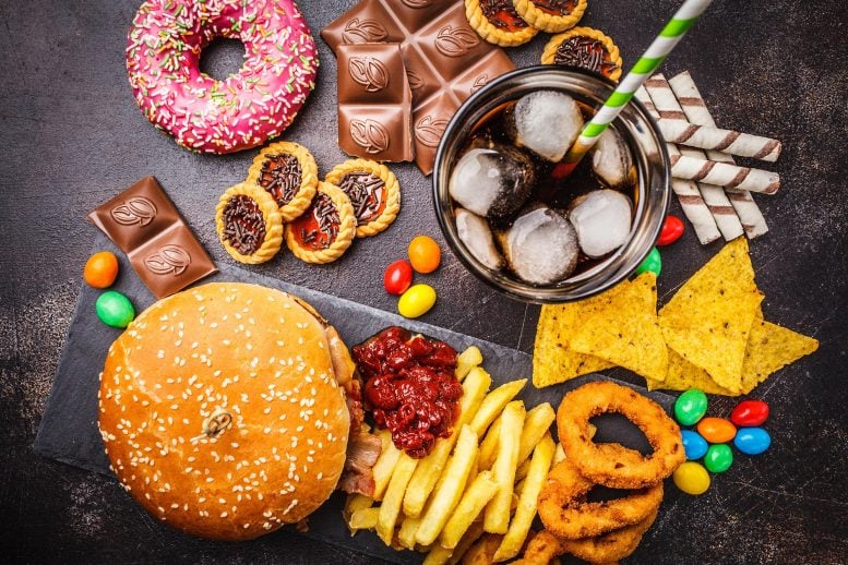 Assorted Unhealthy Junk Food - Extensive Research Reveals 32 Health Risks Linked To Ultra-Processed Foods