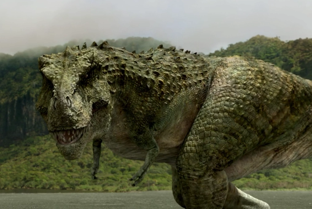 Speckles in a confrontation - Tarbosaurus: “Alarming Lizard”