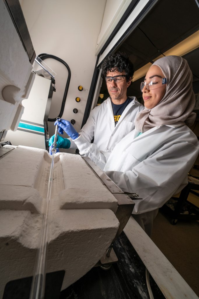Rawan Almallahi and Suljo Linic - Saving Millions Of Dollars – Cutting-Edge Reactor Substantially Reduces Costs For Key Plastics Ingredient