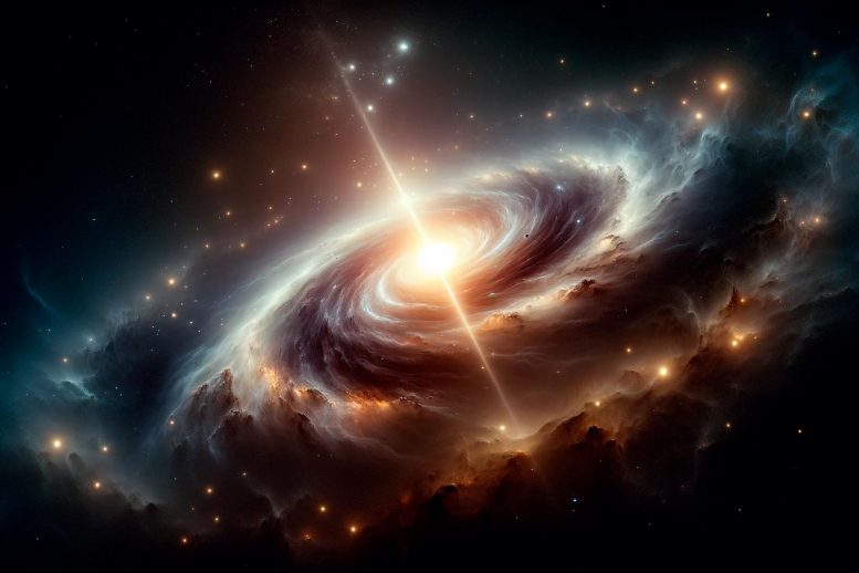 Weak Black Hole Quasar Concept - Quasar Conundrum: Brilliant Supermassive Black Hole Defies Expectations