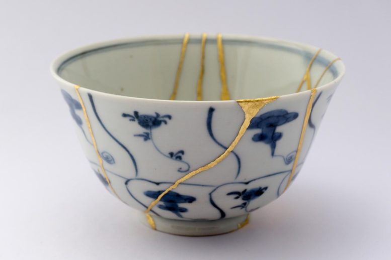 Kintsugi Japanese Antique Ceramic Bowl - Ancient Japanese Art Inspires Next-Gen Fusion Reactor Breakthrough