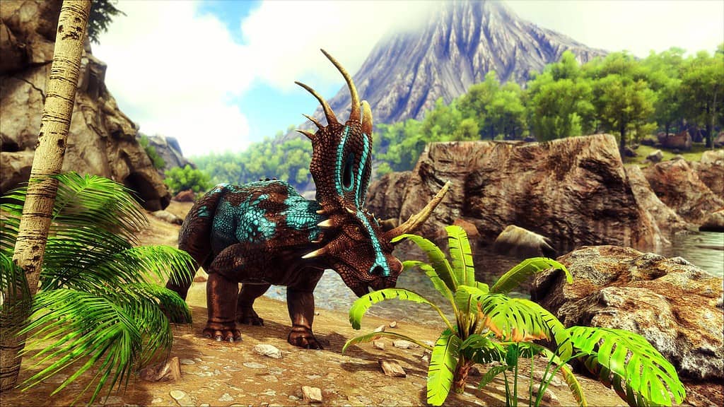 ARK: Survival Evolved - Styracosaurus: “Spiked Lizard”'s version of Styracosaurus (albeit a bit inaccurate)