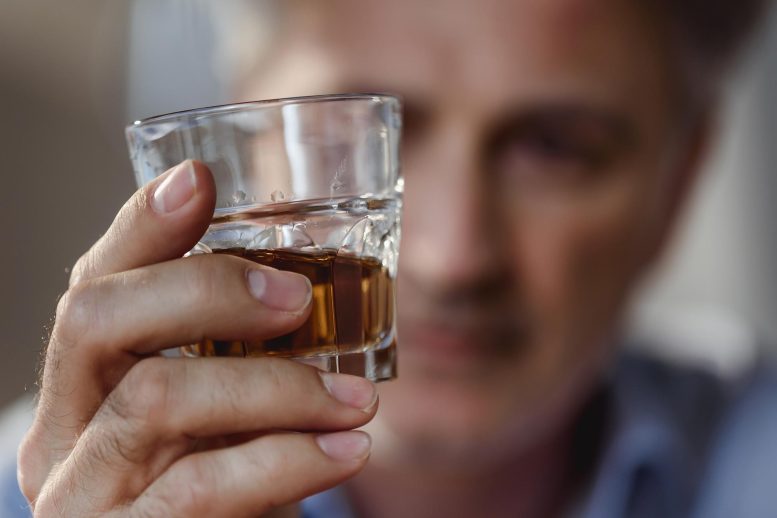 Alcohol Addiction Concept - Neural Inhibition – Neuroscientists Unveil Potential PTSD And Alcohol Use Disorder Treatment