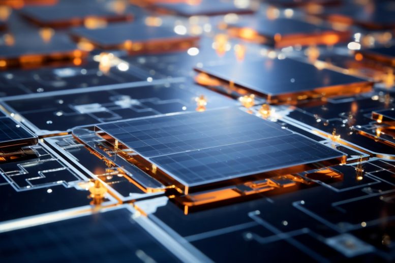 Advanced Solar Cells Concept - Next-Gen Solar Power: Perovskite Cells Achieve Near 25% Efficiency
