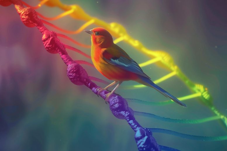 Rainbow Bird DNA Evolution - From Dinosaurs To Hummingbirds: New Family Tree Revises Our Understanding Of Bird Evolution