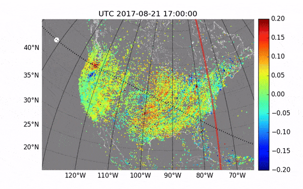 Waves Created by Ionized Particles During 2017 Total Solar Eclipse - Shadow Hunters: NASA Rockets To Dive Deep Into Eclipse Phenomena