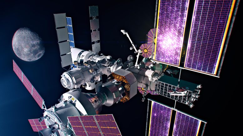 Gateway Space Station Full Configuration - A New Era Of Science On The Lunar Gateway Space Station