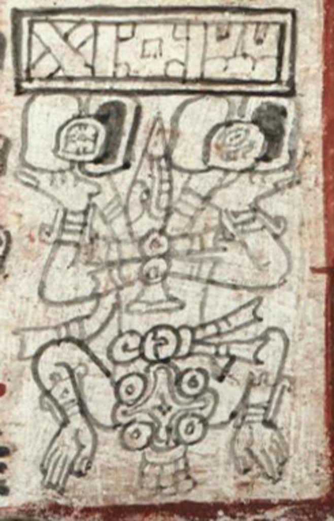 Dresden Codex Shows Venus God Descending - Astronomical Genius Of The Maya Revealed In Solar Eclipse Records