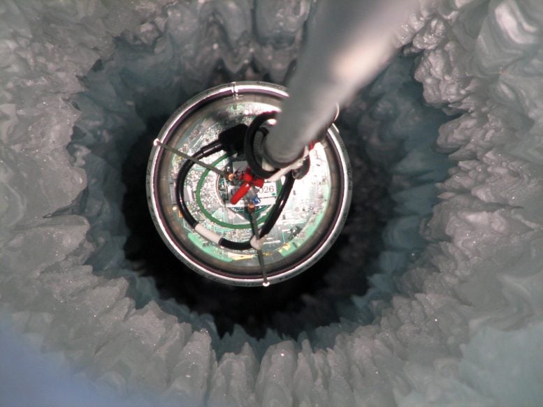 IceCube DOM Descends - Neutrinos Whisper Quantum Gravity Secrets From The South Pole
